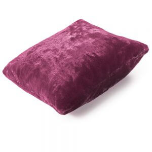 כרית נוי באני בצבע בורדו