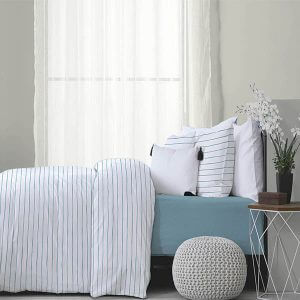 דגם פסים טורקיז