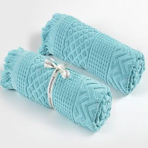 מגבת חוף לולה בצבע טורקיז