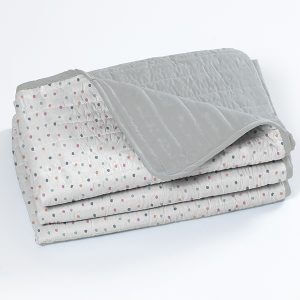 שמיכת  קיץ כותנה אפור