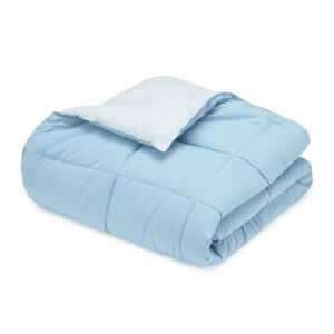 שמיכת  קיץ מזגן  בצבע  אקווה